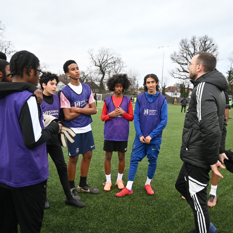 At Fulham FC Foundation, we think Football is More Than A Game!

Thanks to everyone so far that comes along, it is people like you who inspire us. Moving helps your mental health, and these guys reap the rewards every session ⚽🧠

#MoreThanAGame #FulhamFamily
