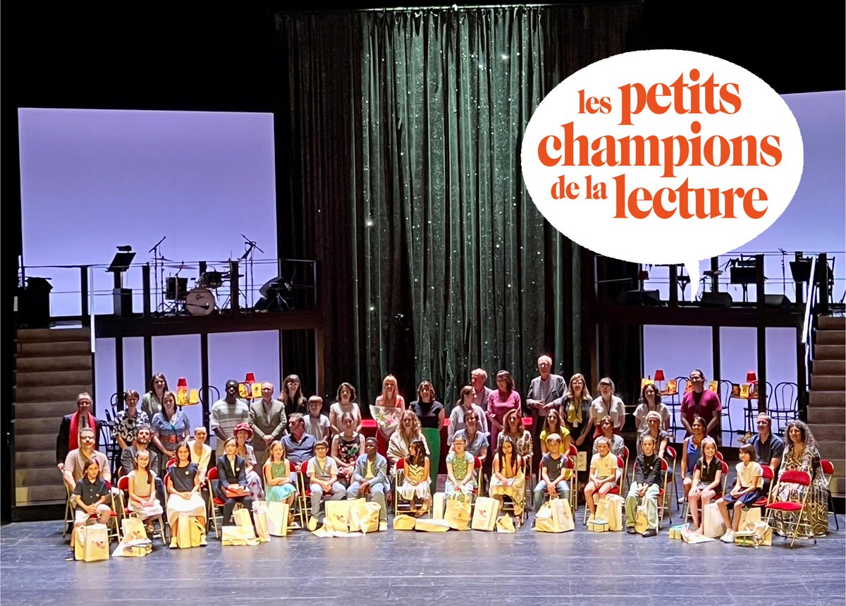 Fondation Voltaire (@fondat_voltaire) on Twitter photo 📚 ✨ La Grande Finale 2024 des <a href="/championlecture/">Les Petits champions de la lecture</a>✨📚
15 finalistes se sont affrontés hier à la Comédie Française pour la dernière lecture à voix haute. Félicitations à Jean et bravo aux 150 000 élèves participants !🥇
🎥 Le replay de la finale : youtube.com/watch?v=ntbGGW… 📚 ✨ La Grande Finale 2024 des <a href="/championlecture/">Les Petits champions de la lecture</a>✨📚
15 finalistes se sont affrontés hier à la Comédie Française pour la dernière lecture à voix haute. Félicitations à Jean et bravo aux 150 000 élèves participants !🥇
🎥 Le replay de la finale : youtube.com/watch?v=ntbGGW…