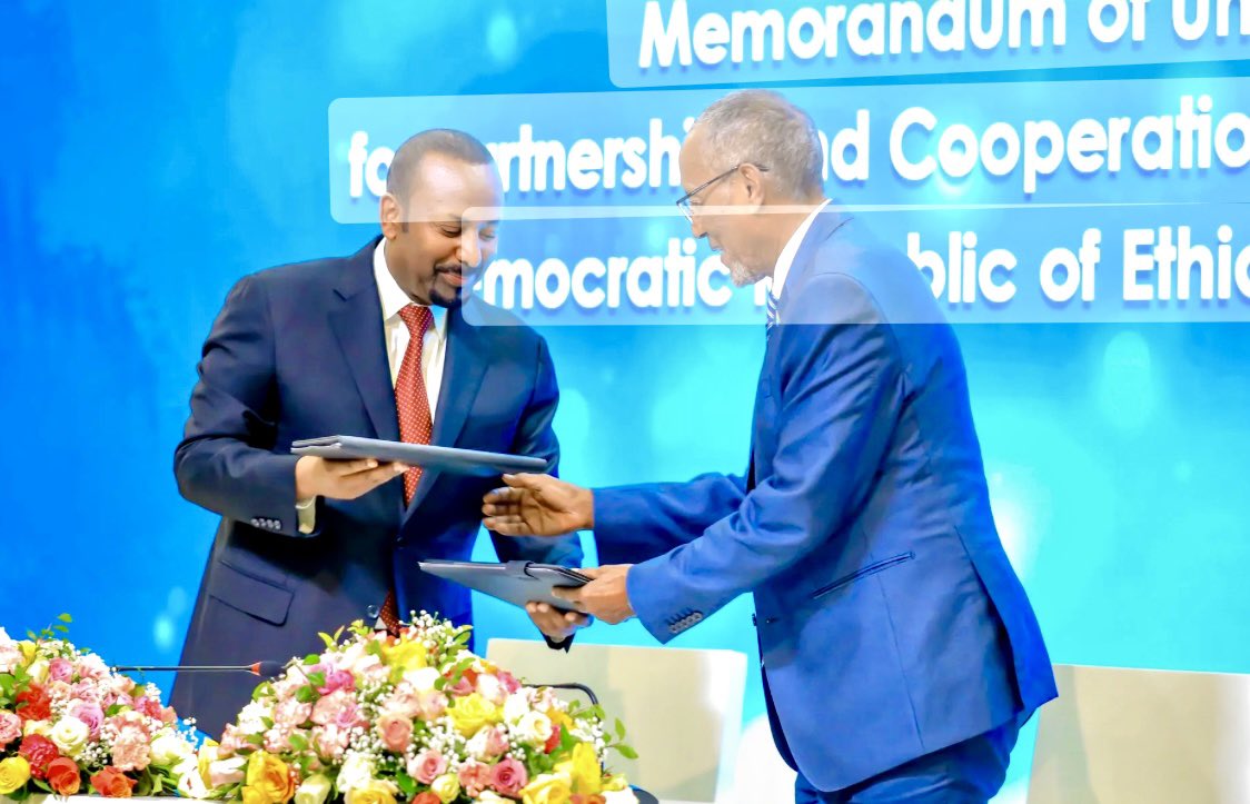 Dear Somalis,
I urge you to be mindful and reconsider the MOU between Somaliland and Ethiopia. Whether you are Somali or Somalilander, as you would like to be called, Ethiopia is not merely seeking a port for trade and commercial purposes. On the contrary, they are looking to