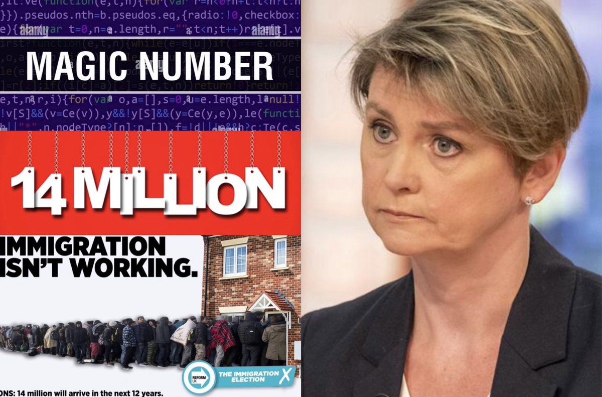 13orangesbc's tweet image. 14 million reasons NOT to vote for Yvette “Open Borders” Cooper…

#Normanton #Pontefract #Castleford

@Yorkshi00878441 @EU_NO_MORE @Colins__Tweets @ActionBrexit