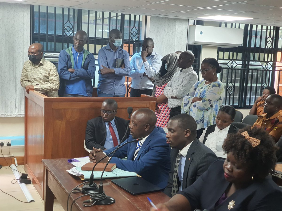 Mugenyi Henry (@mugenyihenry_) on Twitter photo Just In: Anti corruption Court grants a 10m cash bail to the former ED of Mulago hospital Dr Byarugaba Baterana.
Court is yet to decide on the fate of the other 7 people equally battling 18 counts related to misuse of office. Details <a href="/nbstv/">NBS Television</a> <a href="/NamakumbiJ/">Josephine Namakumbi</a>
#NBSUpdates Just In: Anti corruption Court grants a 10m cash bail to the former ED of Mulago hospital Dr Byarugaba Baterana.
Court is yet to decide on the fate of the other 7 people equally battling 18 counts related to misuse of office. Details <a href="/nbstv/">NBS Television</a> <a href="/NamakumbiJ/">Josephine Namakumbi</a>
#NBSUpdates