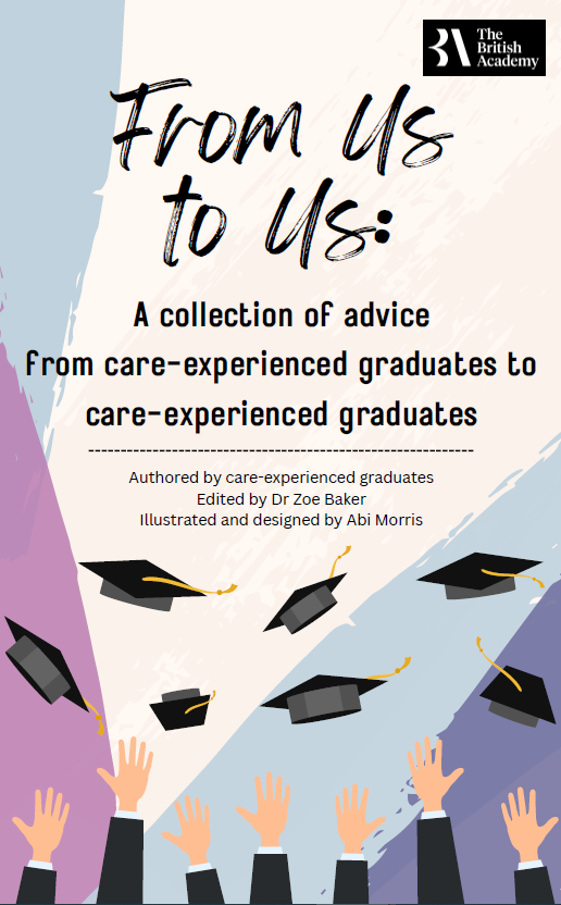 📢🎓Coming 1st July: Resource for care-experienced graduates🎓📢 An advice booklet for care-experienced graduates will be released on Monday 1st July as part of the Care-Experienced Graduates Project. Keep an eye out for the release tweet on Monday 👀 (1/2)