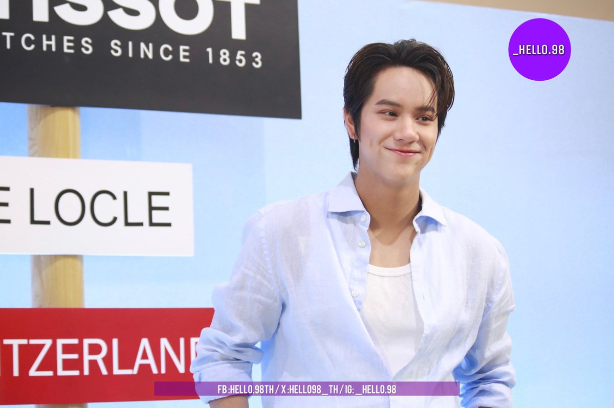 Hello98_th's tweet photo. #นนนกรภัทร์ ในงานเปิดตัวอย่างยิ่งใหญ่ “ทิสโซต์” (Tissot) จัดงาน “New Tissot Seastar 1000”
NANON TISSOT SEASTAR
#TISSOTxNANON
#mynameisnanon
#nanon_korapat
#Tissot #Seastar #TissotThailand #TissotxNanon #FreeFlowPR https://t.co/CihKDOM8EZ