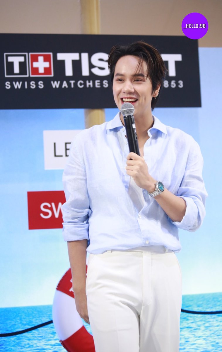 Hello98_th's tweet photo. #นนนกรภัทร์ ในงานเปิดตัวอย่างยิ่งใหญ่ “ทิสโซต์” (Tissot) จัดงาน “New Tissot Seastar 1000”
NANON TISSOT SEASTAR
#TISSOTxNANON
#mynameisnanon
#nanon_korapat
#Tissot #Seastar #TissotThailand #TissotxNanon #FreeFlowPR https://t.co/CihKDOM8EZ