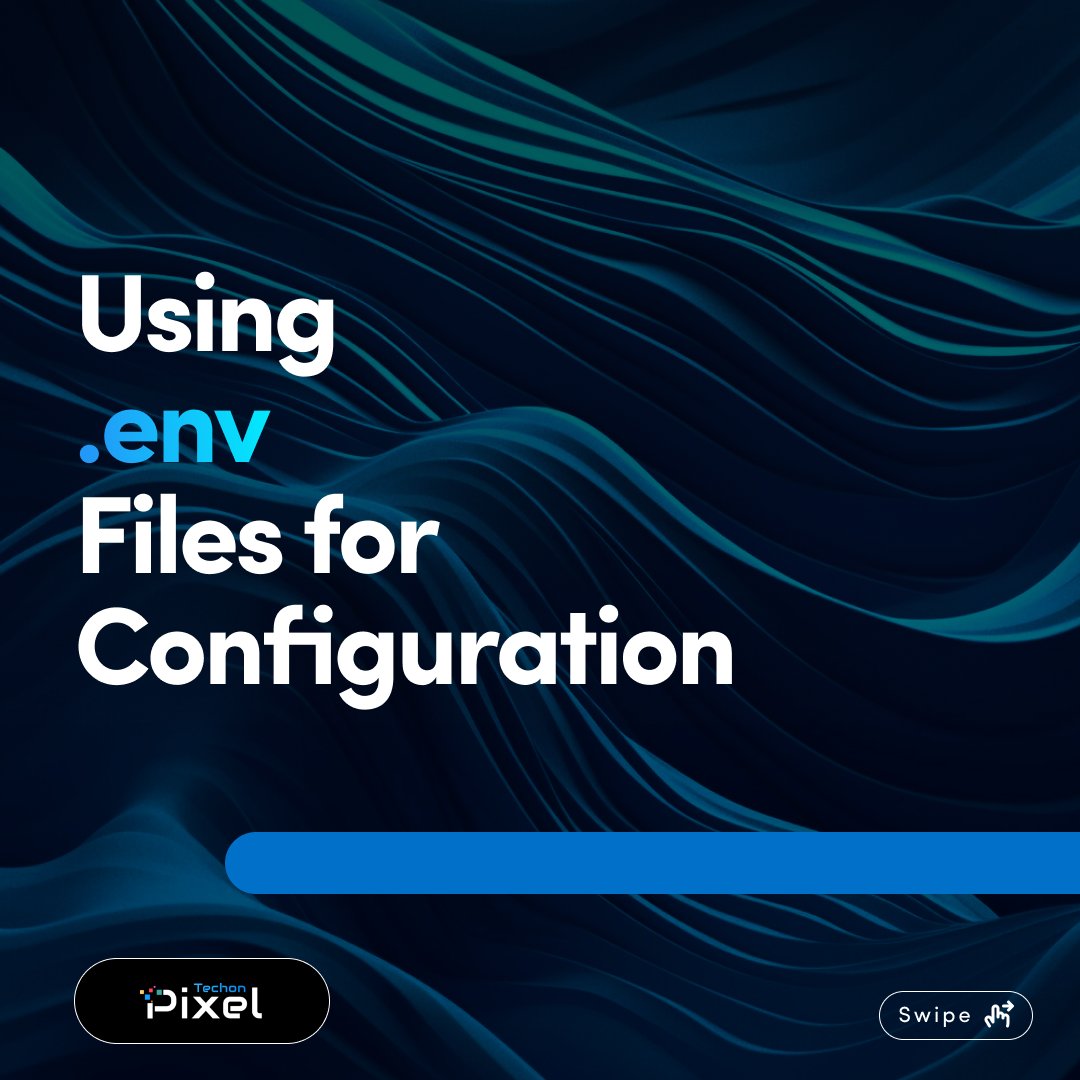 techonpixel's tweet photo. 🔐 Manage Environment Variables in React.js with .env Files! 🔐
Using .env files in React.js helps you handle environment variables efficiently and securely. 

#hashtag #ReactJS #EnvironmentVariables  #WebDevelopmenthashtag #LearnToCode  #TechOnPixel https://t.co/zt2YhQQQRv