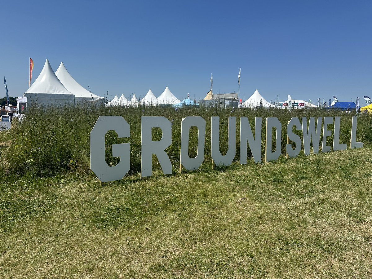 A fantastic day yesterday for my first visit to <a href="/Groundswellaguk/">Groundswell</a>