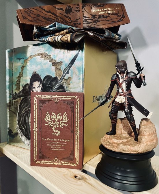 Heya guys! Fun announcement for all!

Mentioned this on stream but to celebrate the release of #FFXIV #Dawntrail I will be doing some giveaways on #Twitch for the month of the expansion. 

Steam gift cards will be done randomly every stream and also... the Collectors Box will