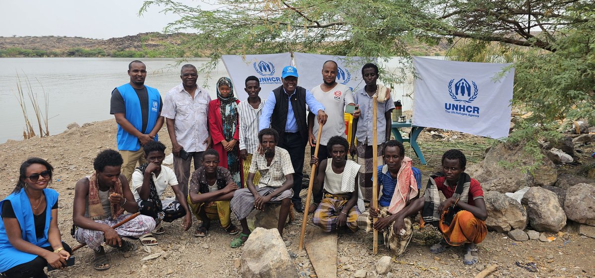 andrewMbogori's tweet photo. A day well spent with #refugee & host community members of #afambo fishing cooperatives @UNHCREthiopia partnership with @DanChurchAid #asaita #Ethiopia #solutions = #makatet @TeybaHassen
@malik_sajjad @RamizAlakbarov https://t.co/E93MjqcolF