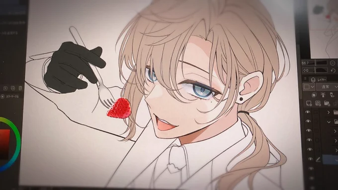 誕イラwip. 