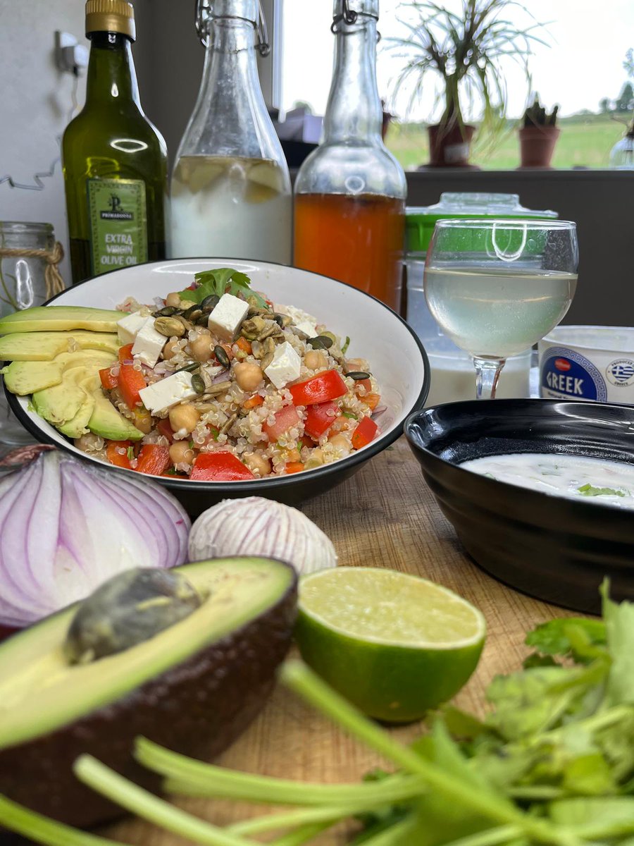 Celebrating World Microbiome Day with a feast for the gut! Plant diversity  and #FermentdFoods are great for a healthy microbiome.   #WaterKefir #kombucha #MilkKefir #cheese Here's to a diverse plate and a thriving gut! #WorldMicrobiomeDay #FeedYourMicrobes <a href="/N_RoseEdwin/">N. Rose Edwin</a>