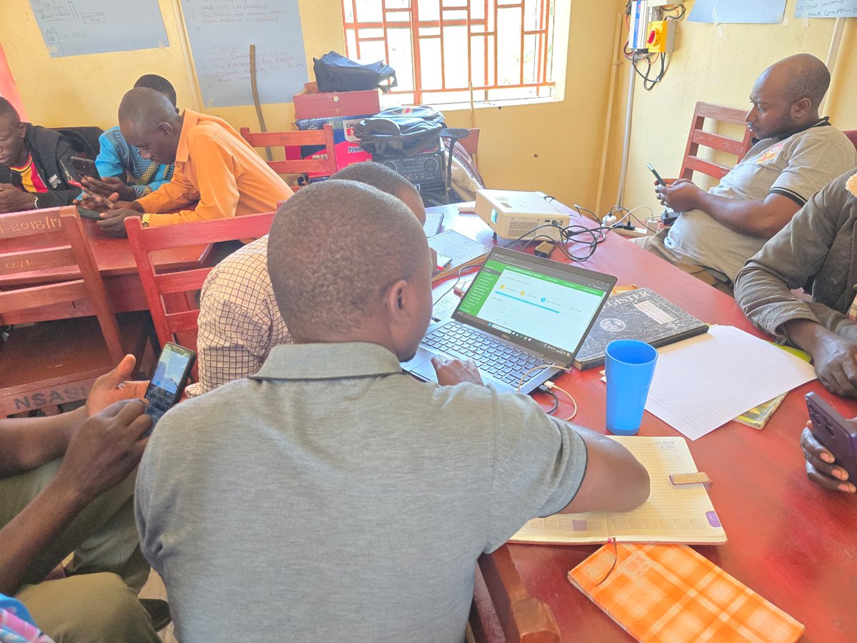 schoolmonitorUg's tweet photo. School Monitor Deployment and Training at Nsasi Secondary School in Ibanda District.
Thank you the Nsasi Team for choosing #SchoolMonitor
We can't wait to hear your story of how School Monitor is driving success and Performance.
๐Get a FREE DEMO
0701542079 or 0706397621 https://t.co/Nr5koOF38y