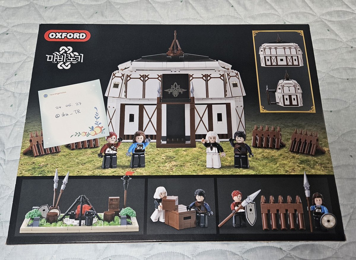 RT 나눔

판파 이벤트 부스에서 뽑은 마비노기 레고를 나눔합니다!
레고에 흥미가 없어서... 배송비만 받고 보내드려요
이번주 주말에 추첨합니다

트친한정 X 
마비노기 유저 O