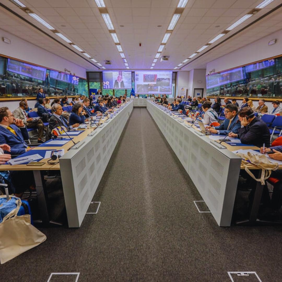 RDenBelgica's tweet photo. Del 10 al 14 de junio, la Embajada y Misión de la República Dominicana en Bruselas participó en la #CrimeFightingWeek organizada por la Comisión Europea. El evento incluyó seminarios sobre cooperación UE-LAC y conversatorios con expresidentes africanos. https://t.co/KxdIQOIfHA