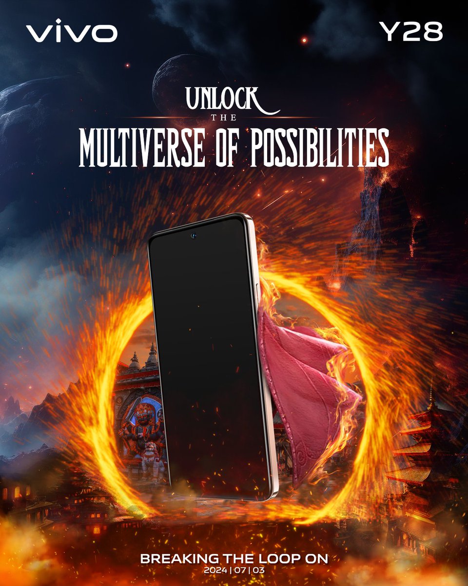 𝐃𝐨 𝐲𝐨𝐮 𝐟𝐞𝐞𝐥 𝐭𝐫𝐚𝐩𝐩𝐞𝐝 𝐢𝐧 𝐚 𝐥𝐨𝐨𝐩?  
vivo knows all about breaking free from repetitive realities. 𝐎𝐧 𝐉𝐮𝐥𝐲 𝟑𝐫𝐝, vivo shatters the cycle with the arrival of Y28!
#𝐯𝐢𝐯𝐨_𝐍𝐞𝐩𝐚𝐥 #𝐁𝐚𝐭𝐭𝐞𝐫𝐲𝐊𝐨𝐁𝐚𝐝𝐬𝐡𝐚𝐡 #𝐯𝐢𝐯𝐨𝐘𝟐𝟖