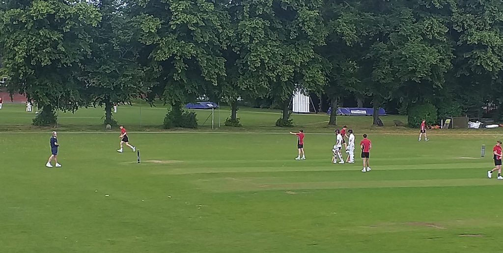 U15 Secondary Schools comp <a href="/MacclesfieldCC/">Macclesfield Cricket Club</a> well underway. 

🏏 6️⃣ schools competing

#cheshirecricket #juniorcricket #cricket