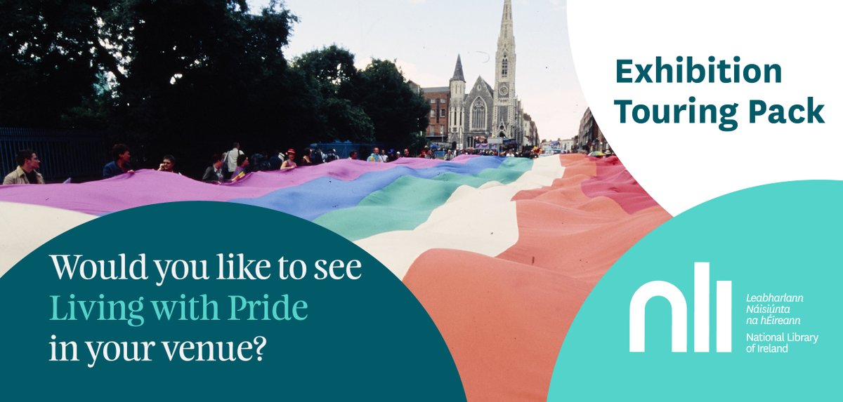 NLIreland's tweet photo. ๐ We're offering to send our #LGBTI+ photo exhibition #LivingWithPride: Photographs by #ChristopherRobson to your venue!
You can download + print all exhibition graphics, images, captions and text panels โ available in both English and Irish: https://t.co/0CnJsInufL https://t.co/PNBGBAFQQv