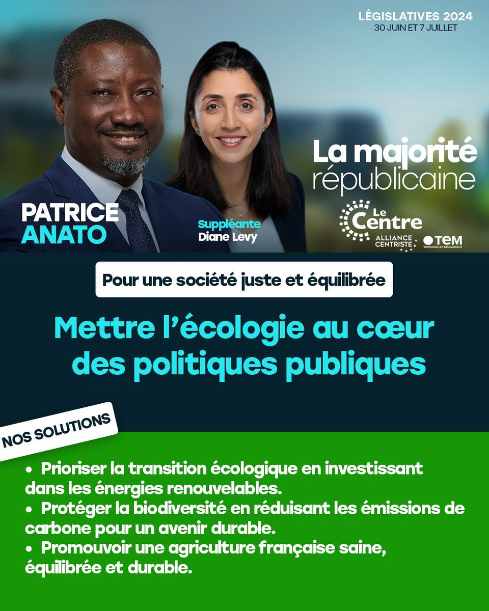 Par des réformes écologiques ambitieuses et une gestion responsable, nous pouvons assurer un avenir durable pour notre planète. Nous voulons œuvrer pour un futur où l’écologie est au cœur des politiques publiques, et où le bien-être environnemental est une priorité.