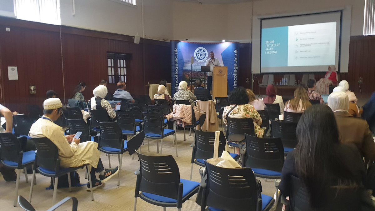 The 4th #bata2025 parallel seminar on Nav8gatijg the intersection of AI and Arabic language education: insights from literature by Abdul Aziz Al Dammed, University of East Anglia
<a href="/BATArabic/">ArabicBATA</a>
<a href="/almcollege_he/">ALM College</a>