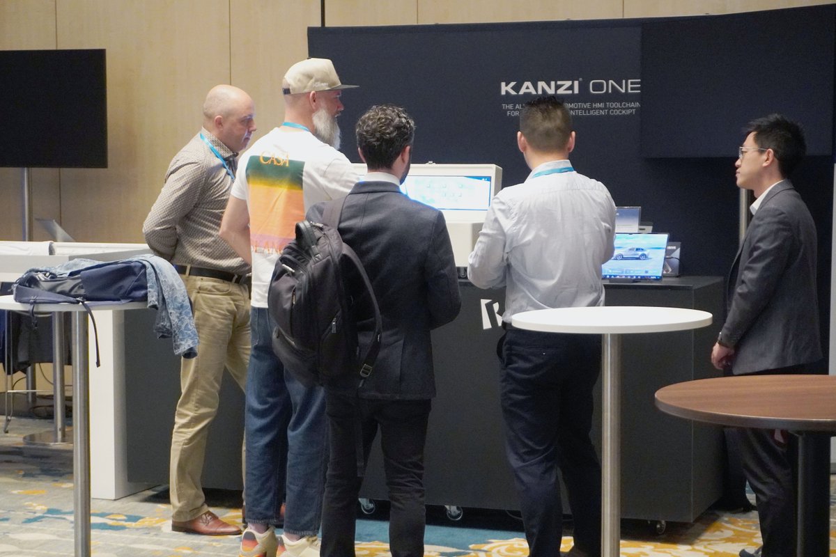 Visit Rightware at booth 4 during Car.HMI Europe in Berlin to try out eCockpit 8.0's immersive panoramic cockpit, get a head start on HMI projects with Kanzi Templates, see the smooth multiscreen experience delivered by Immersive Linking, and more.  💥

#Kanzi #automotive #hmi