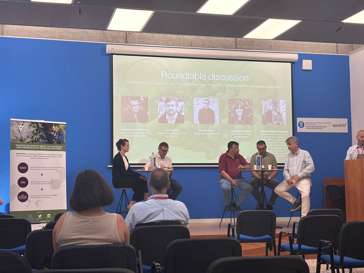 The Novaterra General Assembly program concludes with a lively roundtable discussion of the future of the #EuropeanGreenDeal in terms of plant protection products and their #SustainableFarming application.