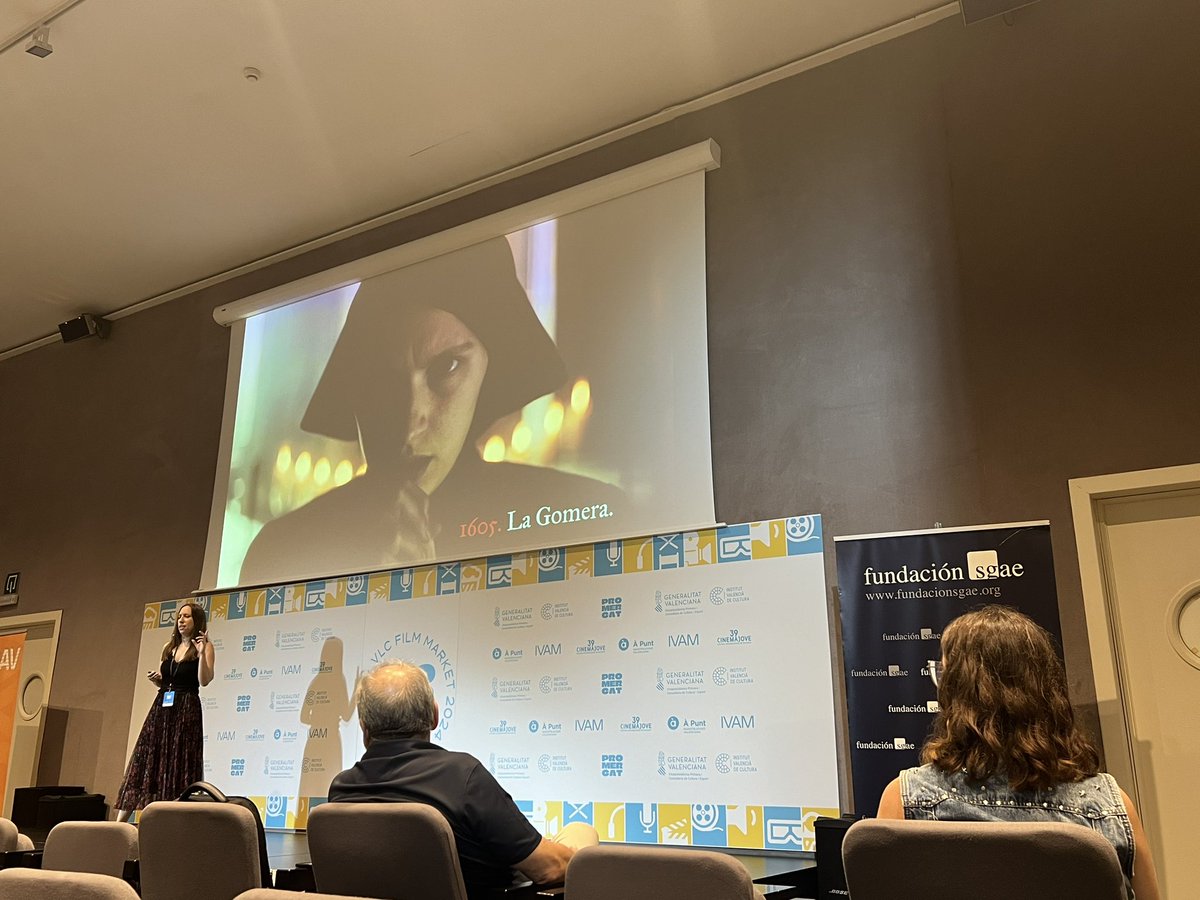 La Gomera serà l’escenària de “La Hereje” la proposta de terror de Mayte Castillo. 🔸

Estem presentant els projectes de
#OnetoOne al <a href="/pro_mercat/">Pro Mercat</a>