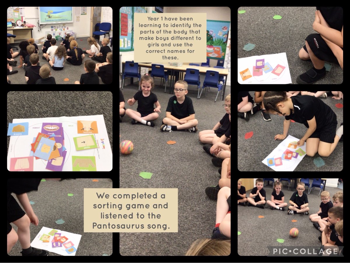 In PSHE, Year 1 have been learning about how boys and girls parts of the body are different and what makes us unique. We thought about privacy and we know our rights around the PANTS rule.  We used the 'Pantosaurus' song to help us with this. 
#PSHE #KS1 #PANTSRule #NSPCC