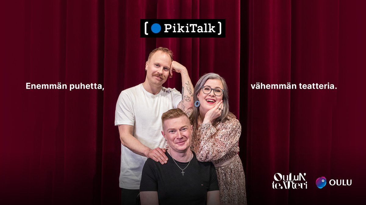 PikiTalkeissa on uusi kasvo juontajaporukassa. Sarjakuvataitelija Lauri Ahtinen on yksi syksyn juontajista Anu-Maarit Moilasen ja Mikko Salmen rinnalla.

”Kiva olla mukana näinkin hienossa ja laadukkaassa taidekeskusteluformaatissa”, Lauri Ahtinen iloitsee.

#Oulu #PikiTalk