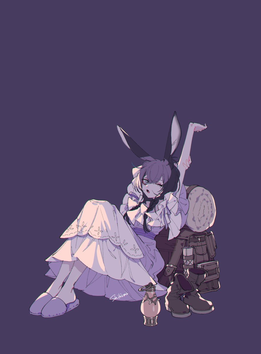 「出発前夜 」|しきみのイラスト