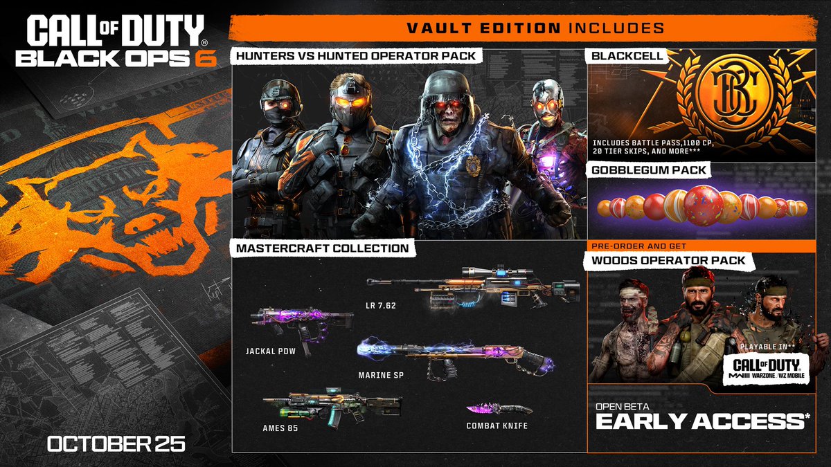 K2 eSports (@k2esportscod) on Twitter photo Giveaway Announcement ๐ข
K2 eSports are giving away a new copy of Black Ops 6 Vault Edition!๐ฅ
All you have to do is :
1.Follow <a href="/K2eSportsCOD/">K2 eSports</a>๐ฆ
2.Retweet this postโป๏ธ
3.Winner announced on 07/07/24๐
We will be running more small giveaways here so be sure to get involved in Giveaway Announcement ๐ข
K2 eSports are giving away a new copy of Black Ops 6 Vault Edition!๐ฅ
All you have to do is :
1.Follow <a href="/K2eSportsCOD/">K2 eSports</a>๐ฆ
2.Retweet this postโป๏ธ
3.Winner announced on 07/07/24๐
We will be running more small giveaways here so be sure to get involved in