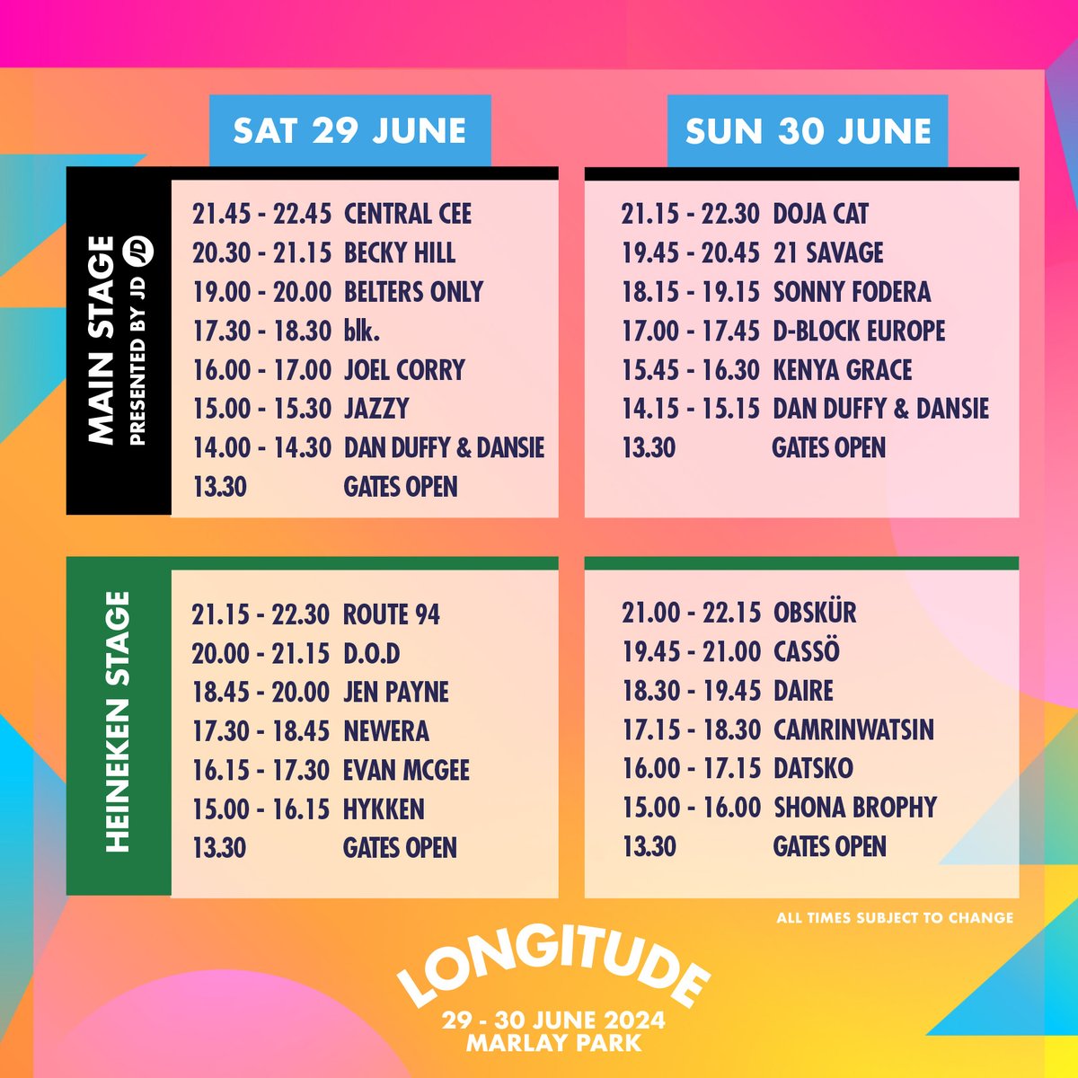 Longitude Festival 2025 Lineup Rumours Tickets Schedule Dates