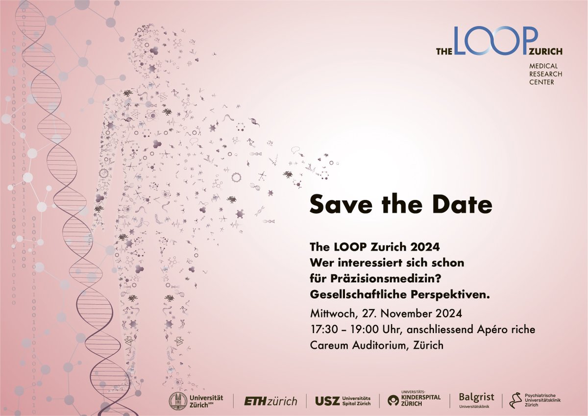 TheLOOPZurich's tweet image. Save the Date!

27. November 2024