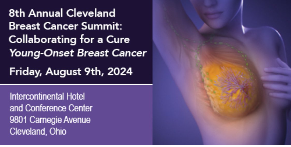 Stephanie Valente (@drstephvalente) on Twitter photo The 8th Annual <a href="/CleClinicMD/">Cleveland Clinic MD</a> #breastcancer Summit registration is open! Join us Aug 9th. All-star faculty discussing multidisciplinary management of breast cancer in young women.
Check out the agenda:
clevelandclinicmeded.com/live/courses/c⦠The 8th Annual <a href="/CleClinicMD/">Cleveland Clinic MD</a> #breastcancer Summit registration is open! Join us Aug 9th. All-star faculty discussing multidisciplinary management of breast cancer in young women.
Check out the agenda:
clevelandclinicmeded.com/live/courses/cā¦