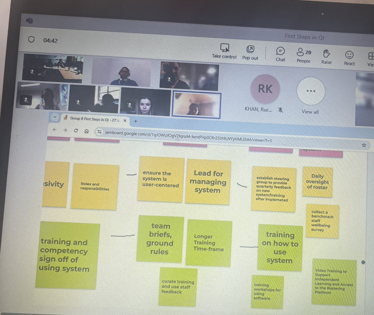 Daminee Seetannah (@daminee2020) on Twitter photo Delegates are explaining their aim statement and driver diagram highlighting the importance of the drivers and change ideas. Really good discussion <a href="/WeImproveBH/">WeImprove Barts Health</a> Delegates are explaining their aim statement and driver diagram highlighting the importance of the drivers and change ideas. Really good discussion <a href="/WeImproveBH/">WeImprove Barts Health</a>