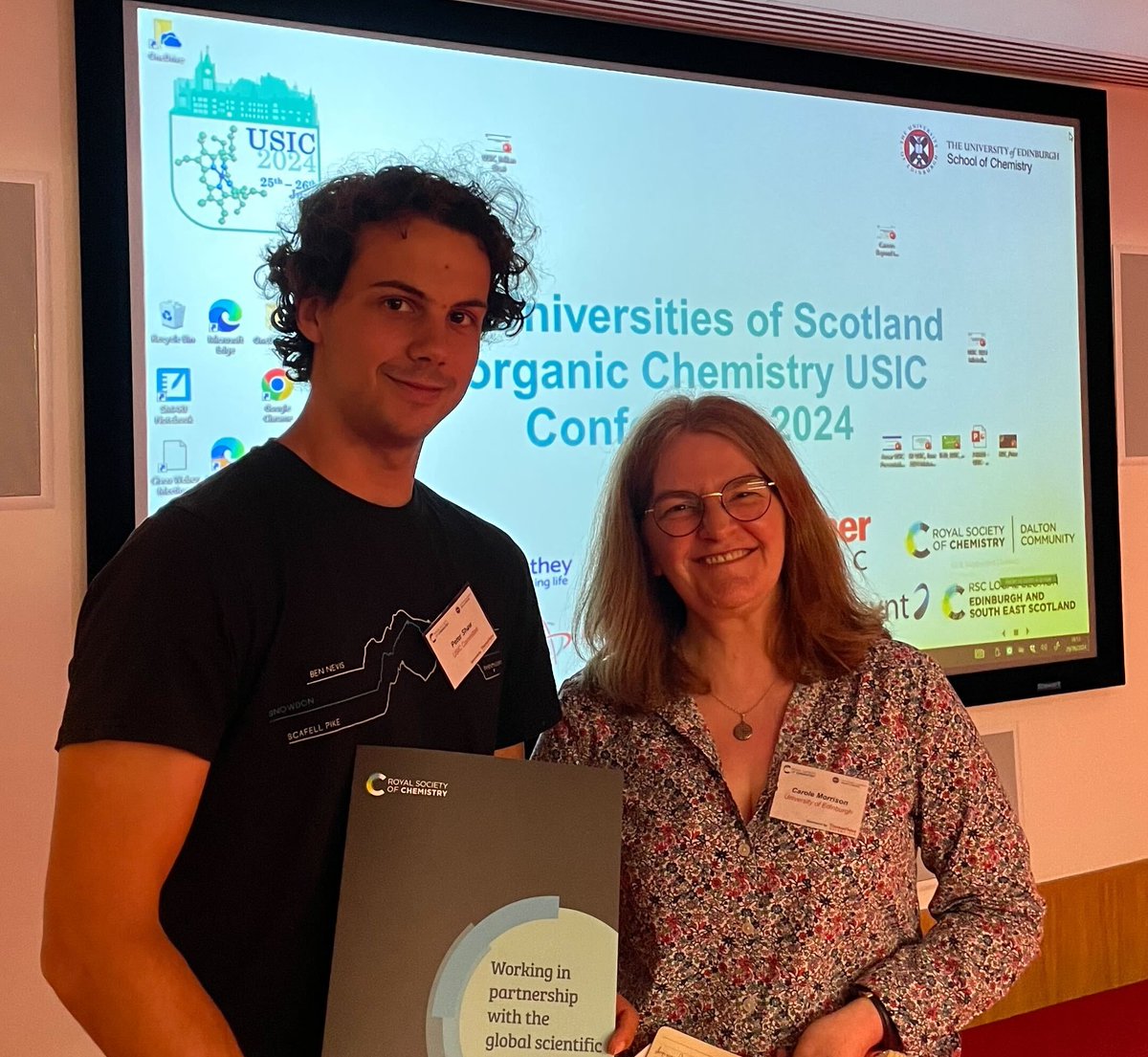 Jenni Garden (@garden_jenni) on Twitter photo I absolutely loved being back at #USIC2024 - it's fab to be part of such a vibrant and supportive Inorganic Chemistry community! The standard of the presentations was incredible - special congratulations to Peter for his Poster Prize! <a href="/GardenGroupChem/">Garden Group</a> <a href="/EdinburghChem/">Chemistry Edinburgh</a> I absolutely loved being back at #USIC2024 - it's fab to be part of such a vibrant and supportive Inorganic Chemistry community! The standard of the presentations was incredible - special congratulations to Peter for his Poster Prize! <a href="/GardenGroupChem/">Garden Group</a> <a href="/EdinburghChem/">Chemistry Edinburgh</a>