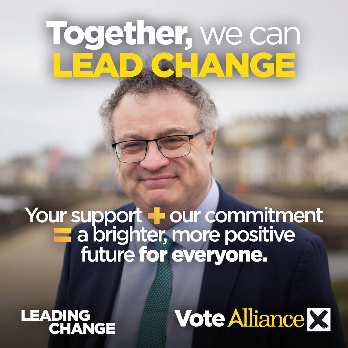 With your support on the 4th of July, you can help @StephenFarryND continue to lead change in North Down.

If you want an MP who stands for positive, progressive politics, Vote FARRY ✖🗳.

#GE24 #LeadingChange #VoteAlliance