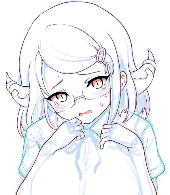 おどおどアルちゃん(中学生ver) 