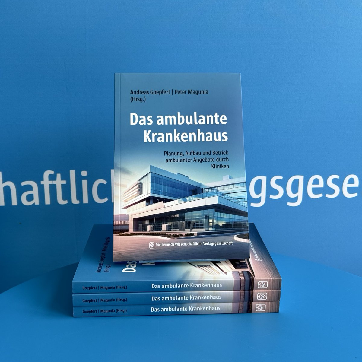 Neu📚 "Das ambulante Krankenhaus" ist da!

Fachkräftemangel, hohe Kosten und begrenzte Finanzmittel: Das Werk beleuchtet aktuelle Herausforderungen für Krankenhäuser - alles Wissenswerte über die Planung ambulanter Modelle in Kliniken!
📌 Hier bestellen: lnkd.in/dJ27MEv2
