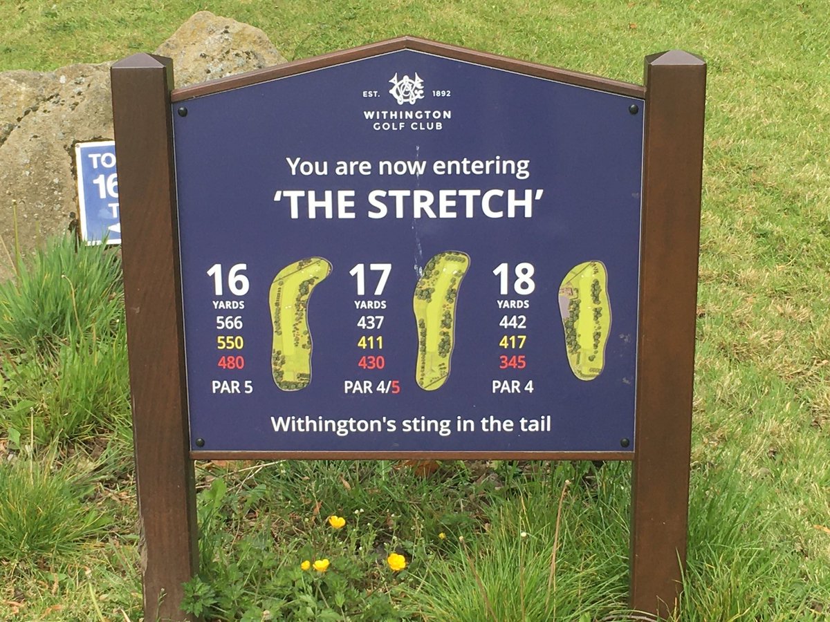 Fancy a game? You won’t get better than this .Top course +a warm welcome for that refreshing post round drink.Here’s your chance to play the famous,testing Withington Stretch ,the toughest finish in local #golf #Manchester #Didsbury .Call 0161 445 9544 ext 1 👍⛳️🏌🏽‍♂️