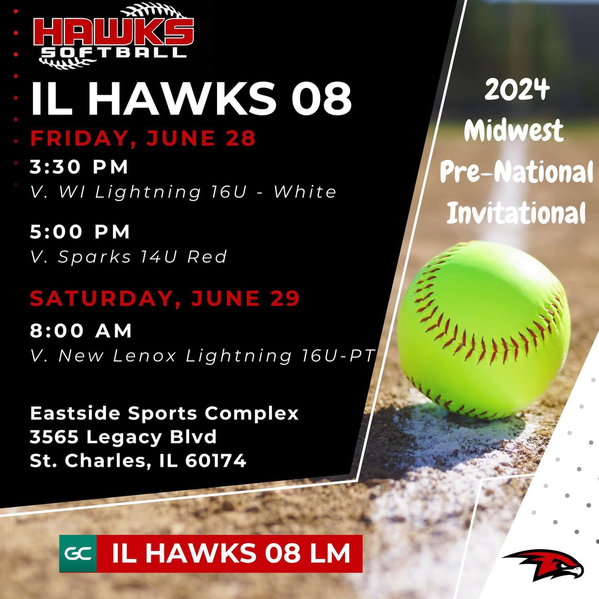 Come out and watch us play!