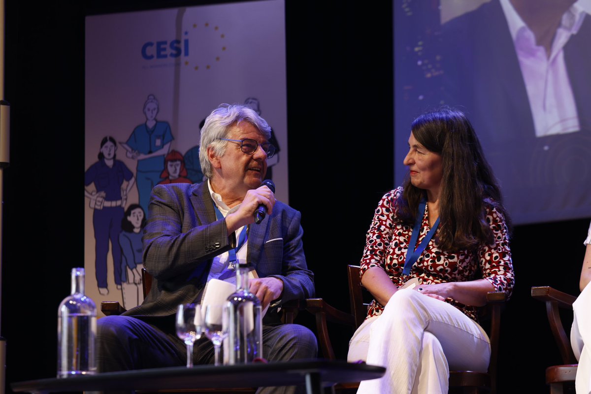 Romain Wolff, President of CESI, concludes Day 1 with key takeaways on gender equality. Excited for more insights tomorrow! #CESISummerDays #GenderEquality #EU #SummerDays24 #EndGenderStereotypes #AlWithoutBias