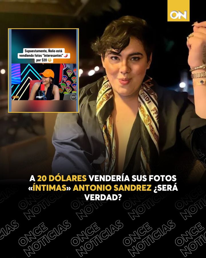 11_Noticias's tweet photo. 😱 | Según seguidores del programa de la hondureña Ana Alvarado, Antonio Sandrez estaría vendiendo sus fotos "íntimas" a 20 dólares. 😳
¿Será verdad? https://t.co/cT8HKeXLRa
#Sandrez https://t.co/ZeNk508qHg