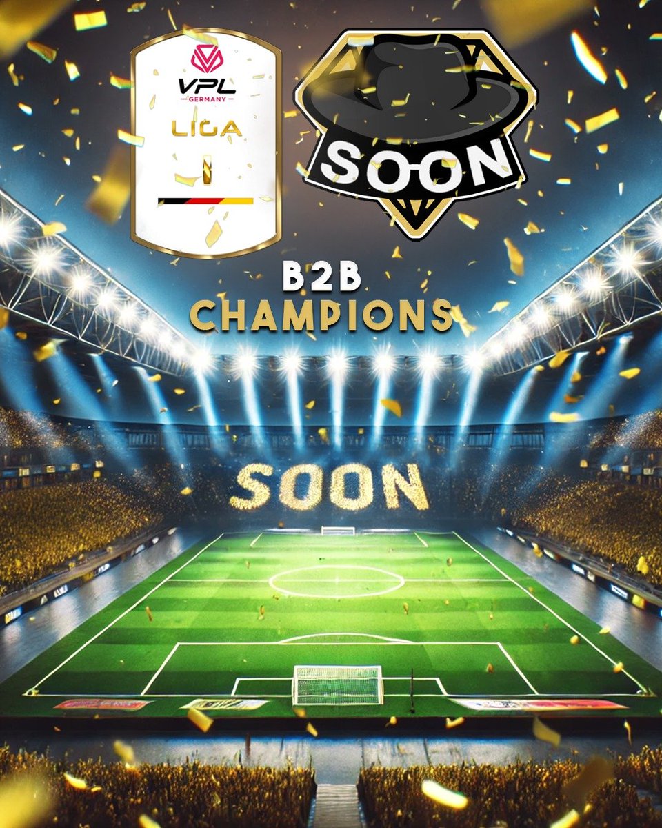 Washed_ProClub's tweet image. B2B @VPLGermany League 1 Champions. 🏆🥇

And of course promoted to the 1st Division in the VPG Germany. 📈

Again a good season for us and next season we will fight for the crown in the @IflOnline Summer League. 🇩🇪