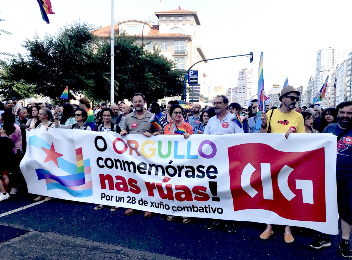 Mobilízate coa CIG ó próximo 28 de xuño. Polo orgullo LGTBI, por dereitos igualitarios e a non discriminación. Máis info ir.gl/901f70
#28dexuño #cig #concienciadeclase #OrgulloLGTBIQ #112enloita