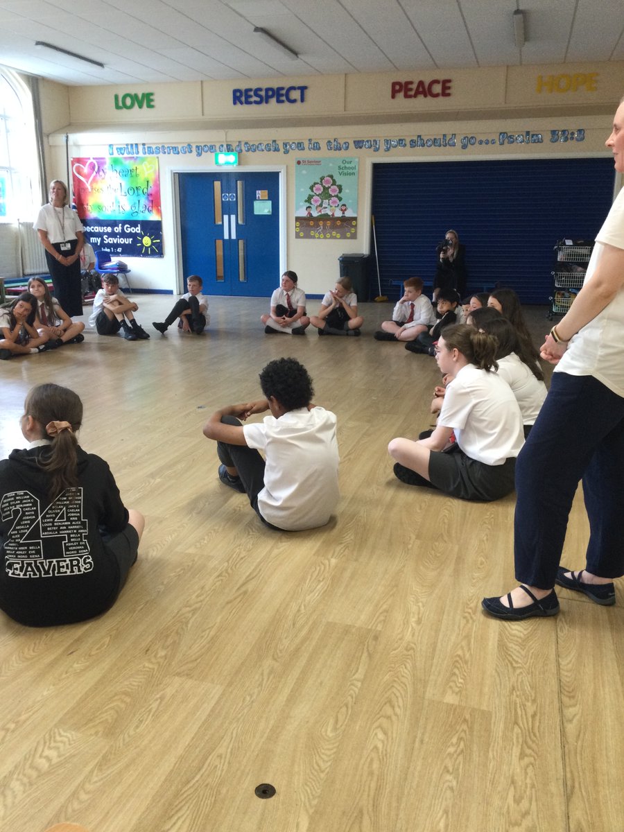 StSaviourCE's tweet image. Y6 worked with &apos;Changing Places&apos; today in order to ready themselves for their transition to high school. @PlacesProject