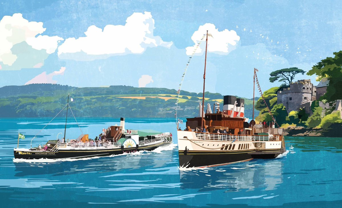 Looking forward to seeing the Waverley and all of her passengers on Regatta Saturday, 31 August!

#ExploreDartmouth
#Devon #Dartmouthregatta