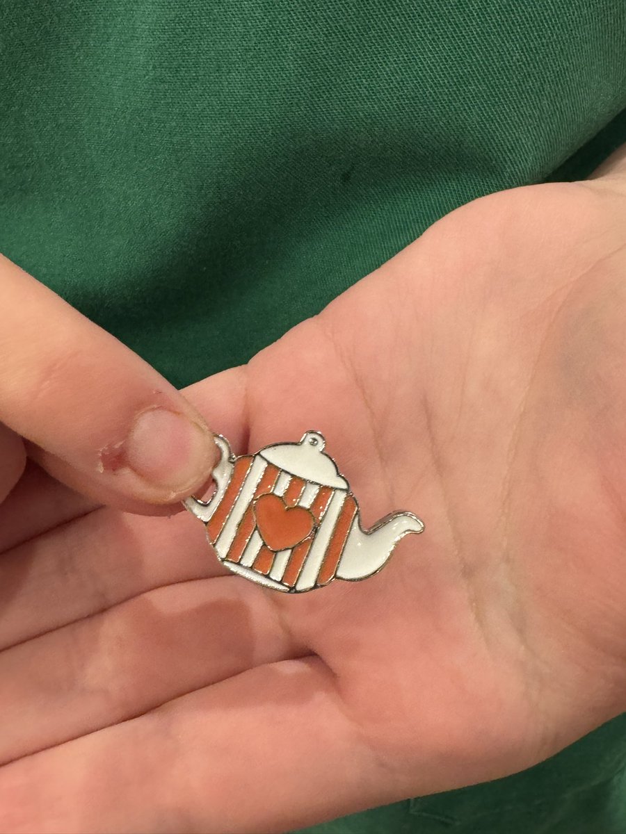 Congratulations, to our barista, Mason!! He earned his Tea Pin today!! 🍵