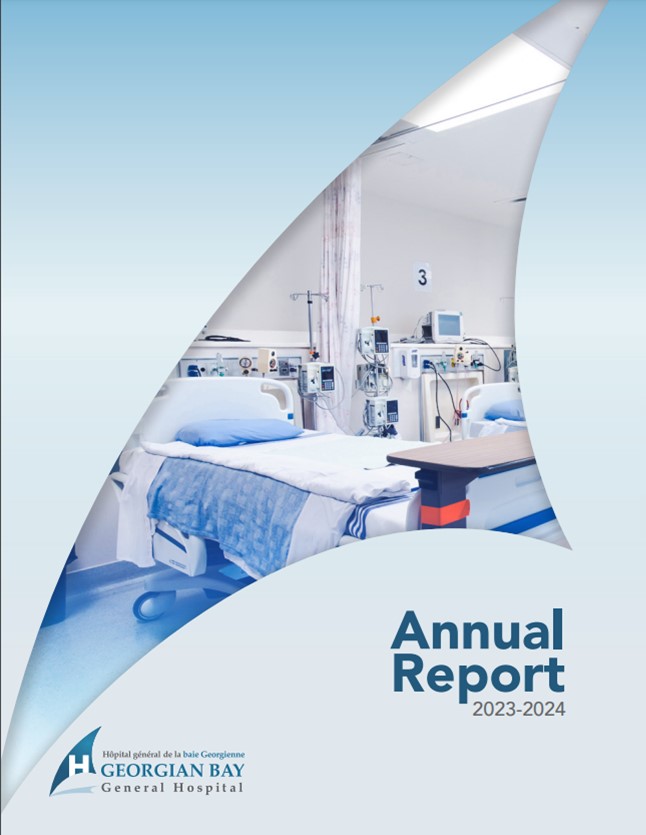 The hospital has also released its annual report on its website - gbgh.on.ca/gbghmedia/GBGH…. The report features some interesting statistics from the hospital’s 2023-24 fiscal year.