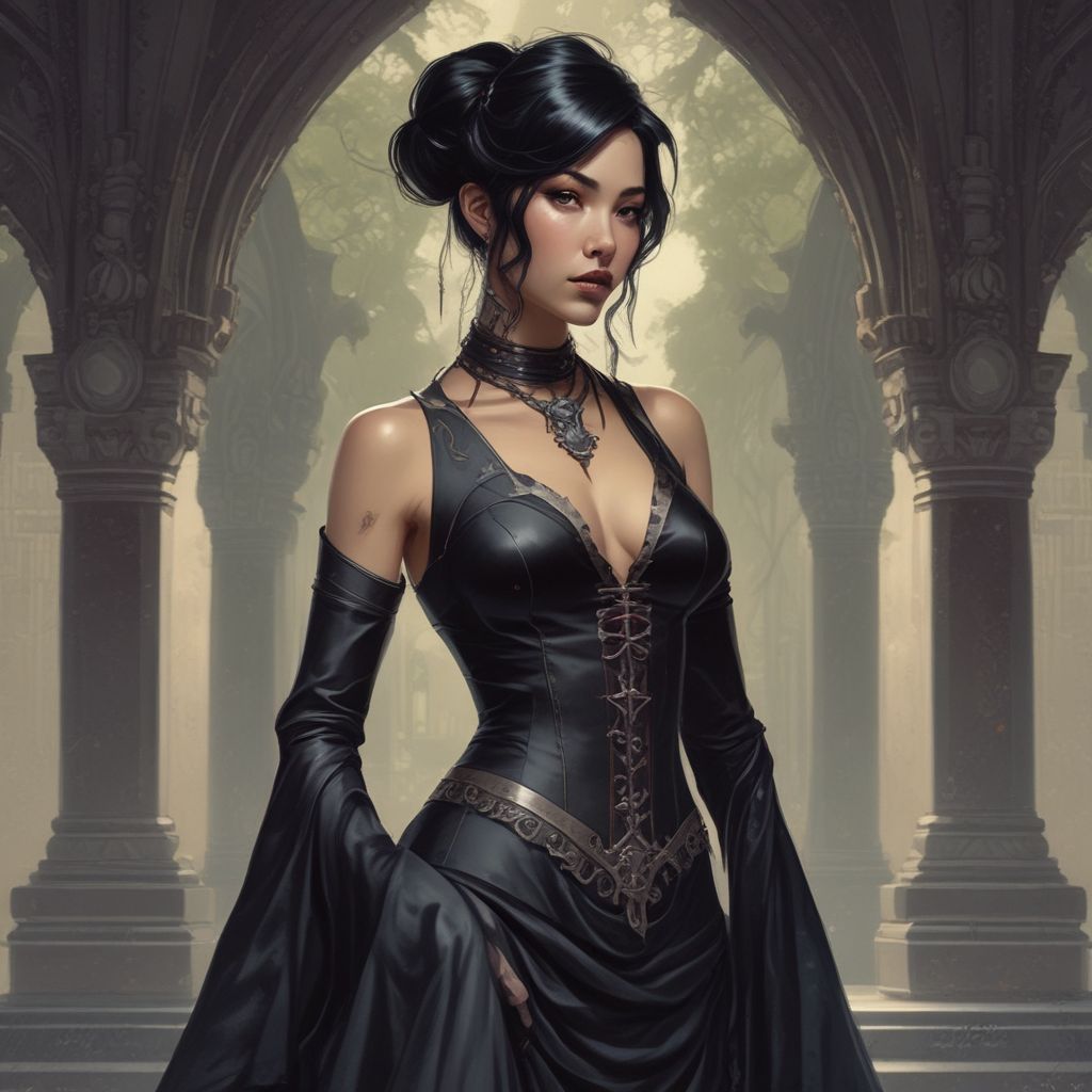 ArtificallyGoth's tweet photo. ๐ค๐ฎ Embrace the darkness, feel the allure. Unveil the mystery of the night with this stunning goth pinup. Can you handle the enchantment? ๐๐โจ #GothGoddess #PinupPerfection #DarkDesires #GothPinupGirls https://t.co/fCwI8JEF3L