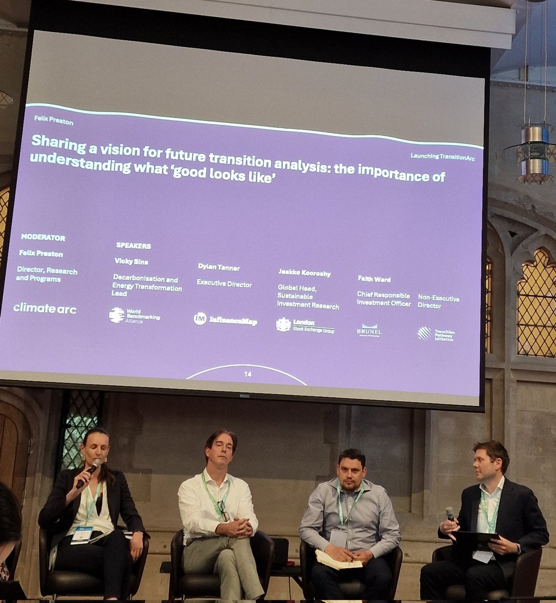 Exciting to see TransitionArc launch today. Showing how companies match up to scratch on climate action. Loads of data and collaboration to get an integrated view on progress at a company level #TransitionArc