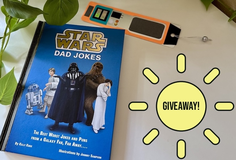 Hey, #swtwt! RT this tweet for a chance to receive a signed copy of STAR WARS: DAD JOKES and a very obviously handmade Pip bookmark as seen on #StarWars dot com ☀️